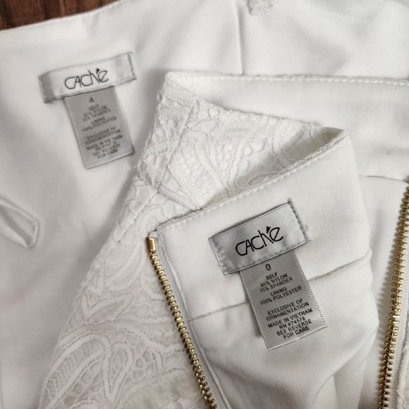 CACHE 2pc lace corset top and skirt - Picture 6 of 12